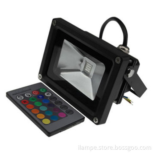 RGB 10W LED Floodlight, 85 to 265V Input Voltage